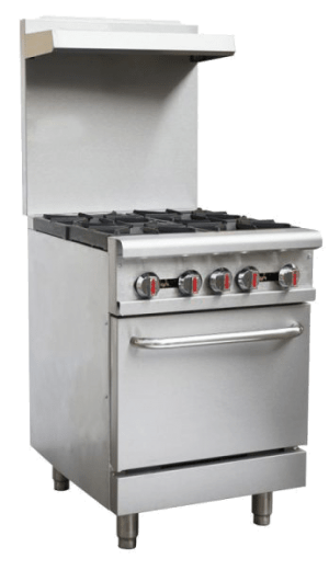 OMCAN CE-CN-0609-R, 24-inch Commercial Gas Range – Natural Gas